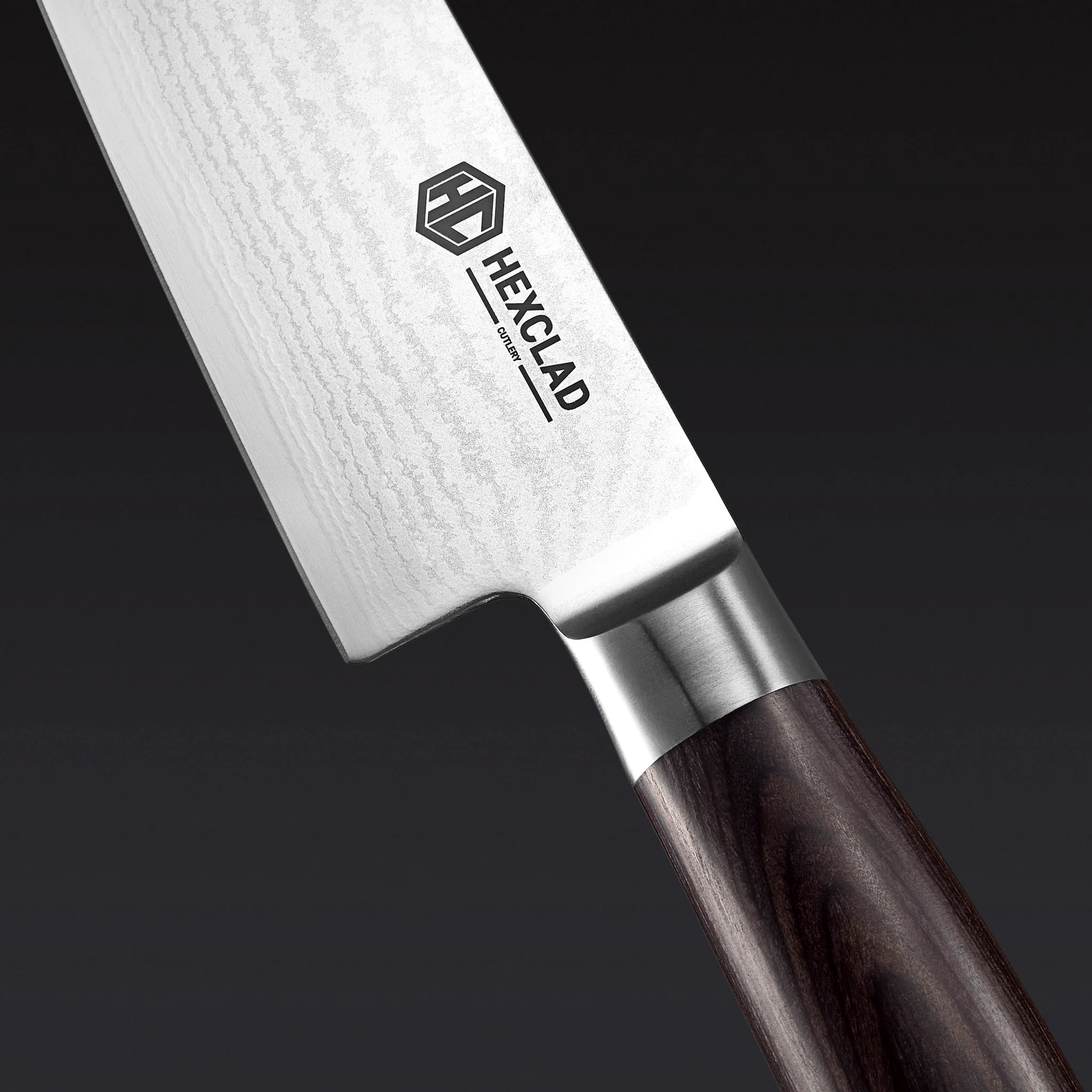 Damascus Steel Knife Set, 7-pc (Espresso) - Image 5