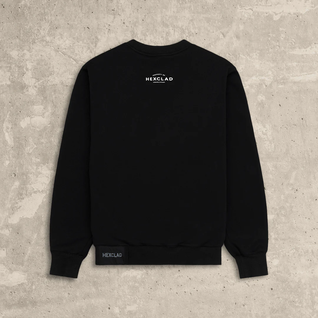Cursive Hexclad Unisex Crew Neck Sweatshirt - Image 5